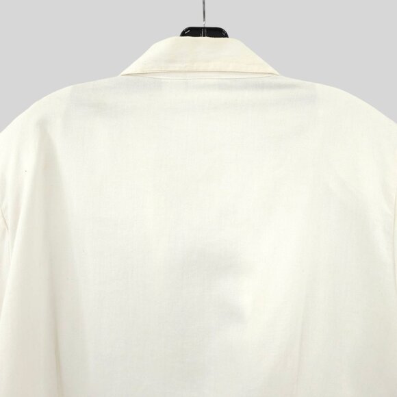 Bleu Bayou Open Front Jacket Size 1X Artsy Colorful 3/4 Sleeve Ribbon Applique - Picture 15 of 16